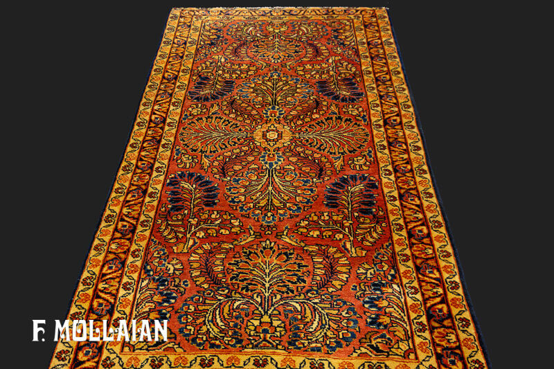 Antique Persian Small Saruk Rug n°:53259718